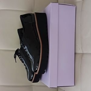 Madden Girl Adria Black Pantent Size 6.5